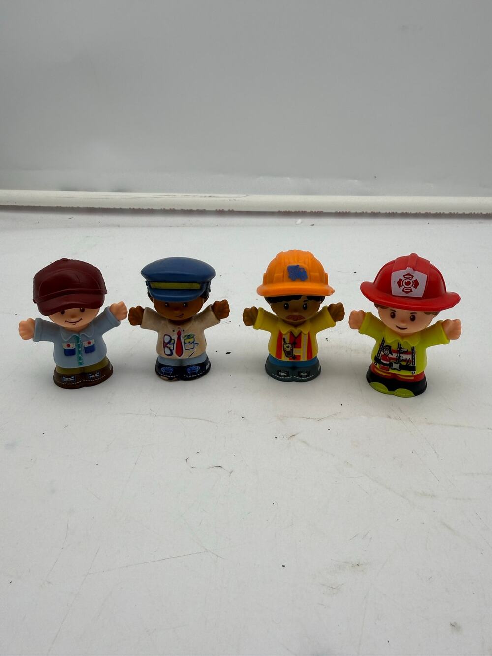 Fisher-Price Little People Community Helpers Figures Lot of 4